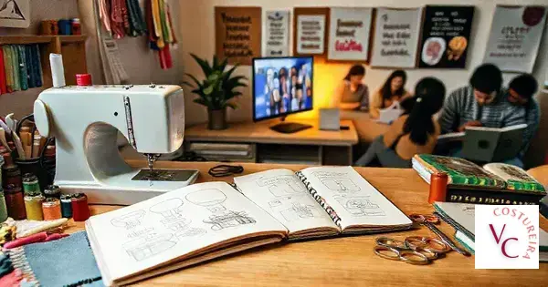 como aprender a costurar